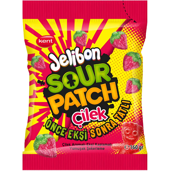 Jelibon SOUR PATCH KIDS - Çilek 160g